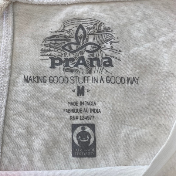 Prana Organic Graphic Tee - EUC - Picture 6 of 6